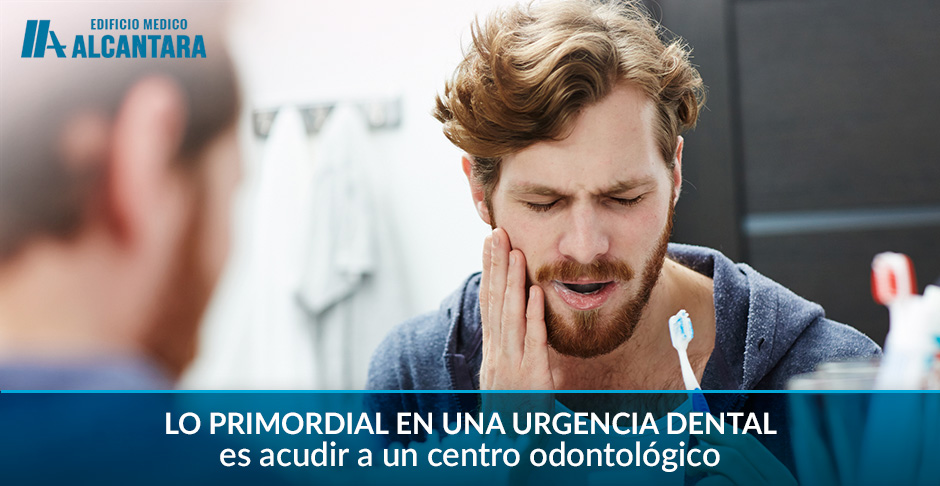 Joven con Urgencia Dental