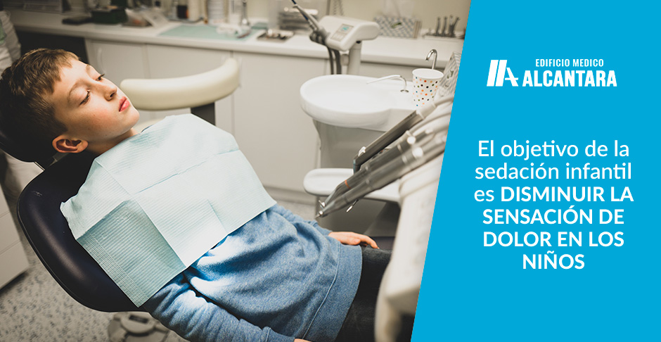 Sedacin Dental Infantil Nio Sedado en Chequeo con Dentista